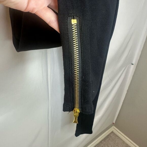Kate Spade Girls Black leggings with zipper detail Size 12 - Picture 4 of 10